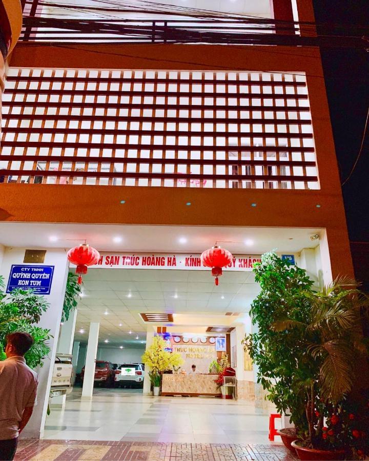 Truc Hoang Ha Hotel Kon Tum Exterior foto